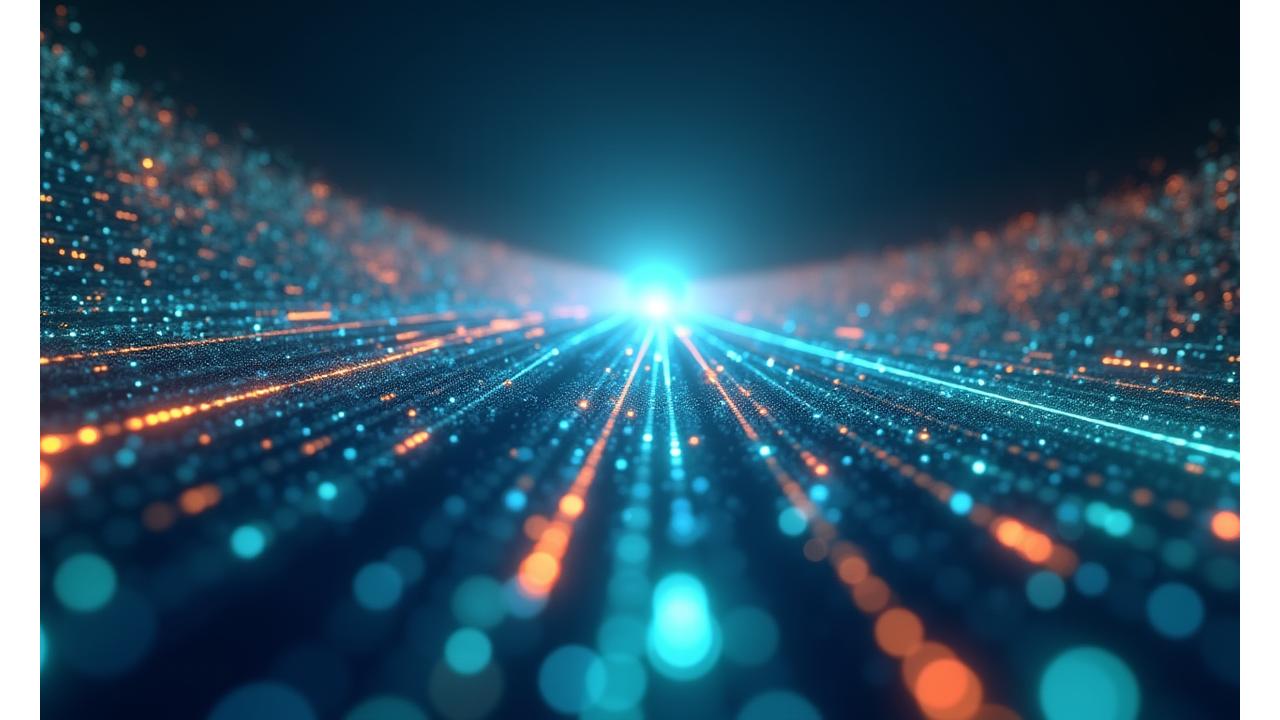 Dynamic visual representation of a futuristic financial roadmap with interconnected nodes and glowing pathways, symbolizing innovation and continuous development.